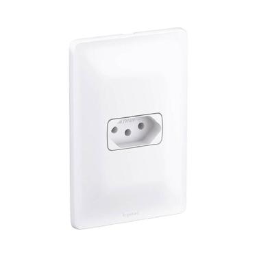 Imagem de Tomada Legrand Pial Zeffia - 2P+T - 10A - Branco - 680110