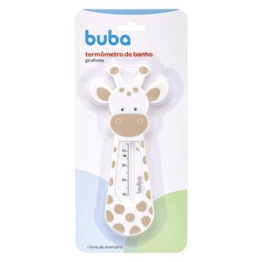Imagem de Termômetro de Banheira Buba Banho Do Bebê Girafinha Bege