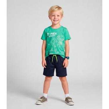 Imagem de Conjunto Infantil Menino Brilha No Escuro Select Verde, 2, Verde