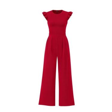 Imagem de Mono ajustado rojo Prettygarden de una pieza talla S