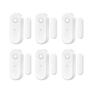 Imagem de Sensor Magnético Inteligente WiFi Para Portas E Janelas Anti-Intrusão,