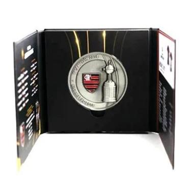 Imagem de Medalhão Bicampeão Libertadores Flamengo 2019 - Edição Especial-Unissex