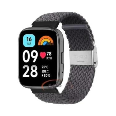 Imagem de Pulseira Elástica Trançada De 22mm Para Redmi Watch 3/5 Lite, Ajustáve