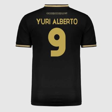 Imagem de Camisa Corinthians Classic 9 Yuri Alberto Masculina-Masculino