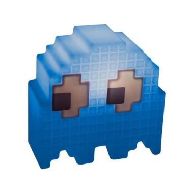 Imagem de Luminária Abajur De Mesa Fantasminha Pacman Usare, Bivolt