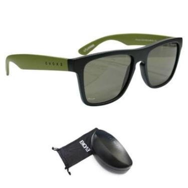 Imagem de Óculos de Sol Evoke EVK 24 AE11 Black Green Matte G15-Unissex