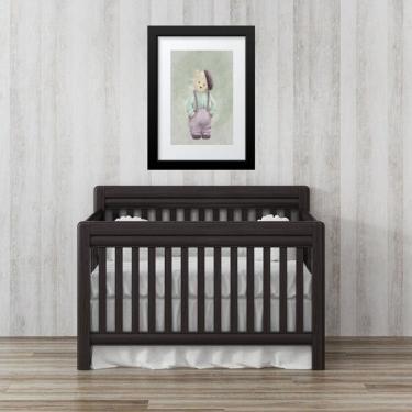 Imagem de Quadro Infantil Urso Antigo - 60x48cm