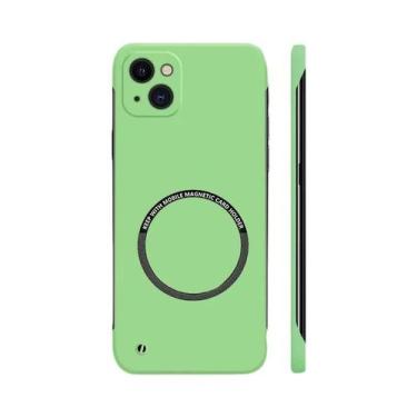 Imagem de Capa Magnética Fina E Rígida Magsafe Matte Para iPhone 14 pro Max 13 1