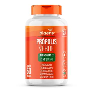 Imagem de Própolis Verde Complex - 60 Cápsulas - Bigens-Masculino