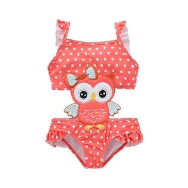 Imagem de Maiô Infantil de Uma Peça com Estampa de Melancia - Verão, 2 toneladas