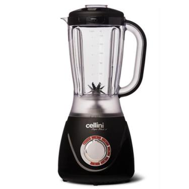 Imagem de Liquidificador Super Blade 4 Cellini Preto 127v, Preto, 110V