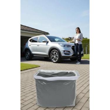 Imagem de Capa Carro Tucson Impermeável Cinza Forrada Proteção UV - Congratulati
