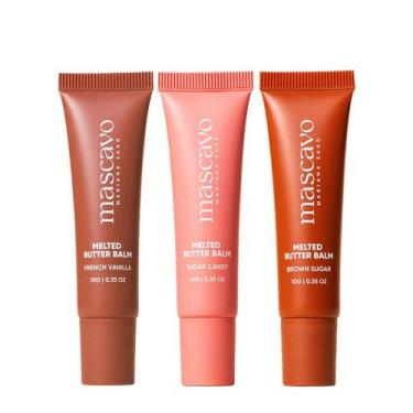 Imagem de Kit Mascavo Melted Butter Lip Balm 10G - 3 Unidades