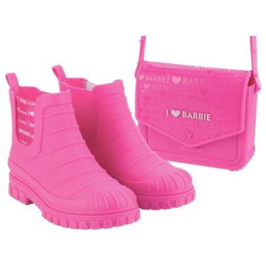 Imagem de Bota Grendene Barbie Love Bag Com Bolsa Juvenil - Grendene Kids, Rosa 