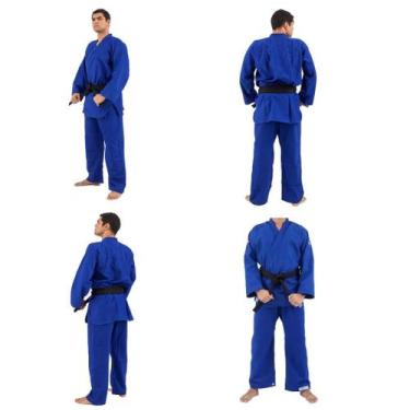 Imagem de Kimono Torah Iniciante - Judo / Jiu Jitsu Azul - Adulto, A4