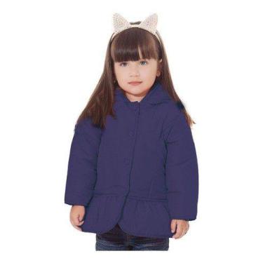 Imagem de Jaqueta Infantil Menina Casaco Inverno Rigoroso Rodado - Rovitex Kids,