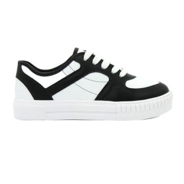 Imagem de Tenis Molekinha Original Flatform Conforto Baixo Menina 319, 26, Branc