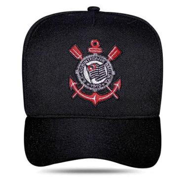 Imagem de Boné Blck Brasil Snapback Corinthians, Preto, UN