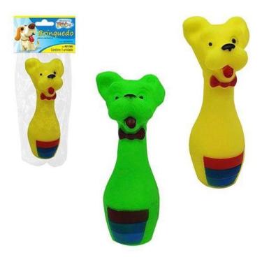 Imagem de Brinquedo Para Cachorro Modelo Cachorro Colors Com Som 15cm - Oem