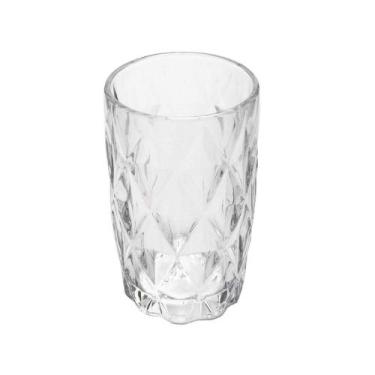 Imagem de Copo Alto em Vidro Diamond Lyor 350 ml