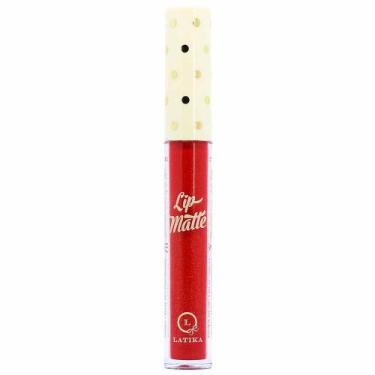 Imagem de Batom Líquido Latika Lip Matte 9ml, N 55 Vermelho