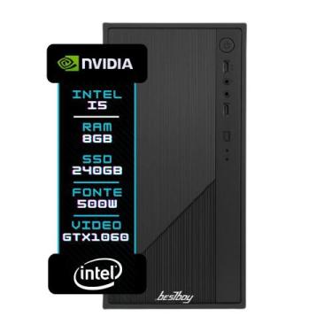 Imagem de Computador bestpc i5-7400 8gb ram gtx 1060 ssd 240gb windows 10
