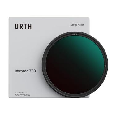 Imagem de Urth Filtro de lente infravermelho (R72) de 62 mm (Plus) — Fotografia IR de espectro de 720 nm para DSLR digital e lente de câmera SLR