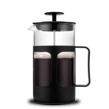Imagem de Cafeteira Prensa Francesa 650ml Manual Preta Unitermi, Preto