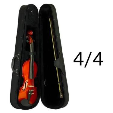 Imagem de Violino scarlett tampo linden laminado e espelho ebanizado tamanho adu