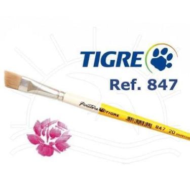Imagem de Pincel Tigre 847 - Chanfrado, 08