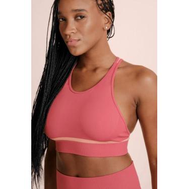 Imagem de TOP FEMININO LUPO AF DOUBLE COLOR SEAMLESS 71934-001 Tamanho:PCor:Goia