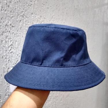 Imagem de Chapéu Bucket Hat Liso Rota Do Mar, Azul marinho, Único