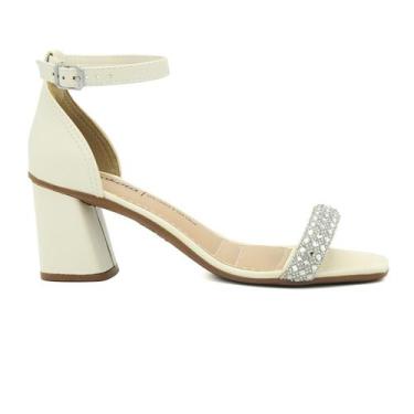 Imagem de Sandalia Dakota Original Calcanhar Fechado Feminino 766, 36, Creme