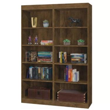 Imagem de Estante Livreiro Multiuso 8 prateleiras 1,71m Office Jequitiba J&A - J