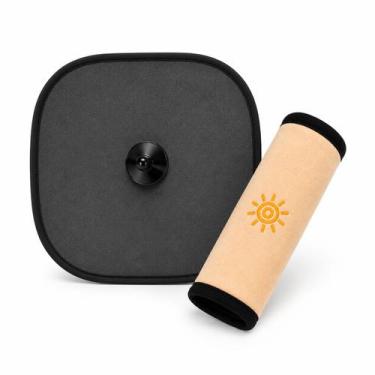 Imagem de Almofada Para Cinto Infantil Com Protetor Solar Cor:Cinza - Escolha Vi