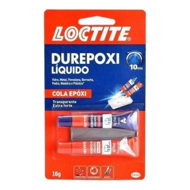 Imagem de Durepoxi Liquido 16g 10min Araldite Cola Epóxi Transparente - Henkel