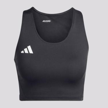 Imagem de Top Adidas Adizero Feminino Preto, G