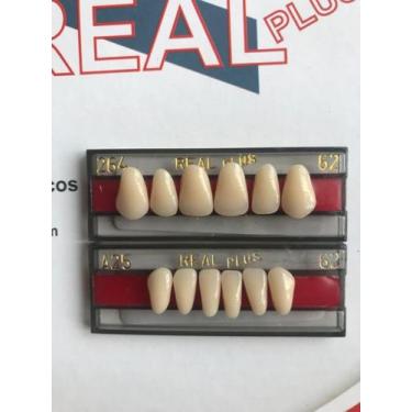 Imagem de Dentes Resina  2 Placa. Postiços, Provisórios - 264/ A25 - Triunfo, 62