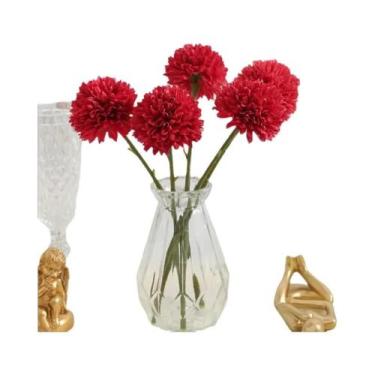 Imagem de Buquê De Dente-de-leão E Hortênsia 3 Peças Flores Artificiais Decoraçã