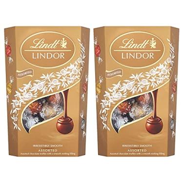 Imagem de Bombom de Chocolate Suíço Lindt Lindor Sortido, 2 Caixas de 200g