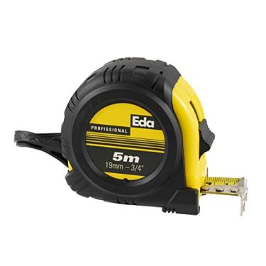 Imagem de EDA Trena Com Caixa Plástica Emborrachada 5 M Eda Preto 5M