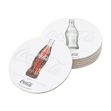 Imagem de Porta Copos Coca-cola Bottles 6 peças - Urban - Branco
