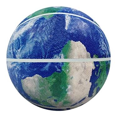 Imagem de MINDCOLLISION Bola de basquete nº 7, bola de basquete personalizada, couro macio que absorve umidade e resistente ao desgaste, adequado para treinamento e competição em ambientes internos e externos, Terra