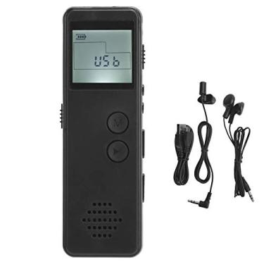 Imagem de Zopsc-1 Mini leitor de música gravador de voz digital MP3 player aparelho de gravação de som de áudio