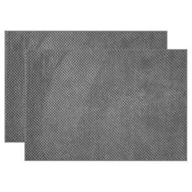 Imagem de Conjunto 2 Tapetes para Banheiro 61x43cm Bege