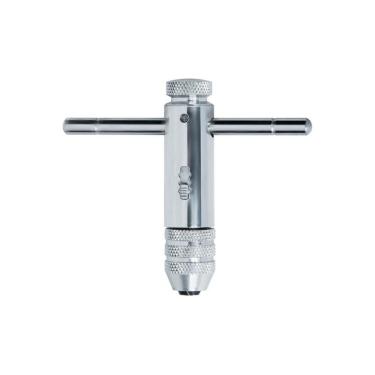 Imagem de Vira Macho Tipo T com Catraca de M5 a M12 Cromado