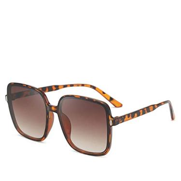 Imagem de Fashion Oversized Square Sunglasses Women Luxury Designer Vintage Gradient Sun Glasses UV400 Classic Big Frame Eyewear For Lady,C7,china