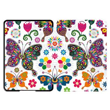 Imagem de Capa para Kindle Paperwhite 11ª geração Signature Edition (2021, Modelo: M2L3EK) - Capa durável à prova d'água com despertar/hibernação automática