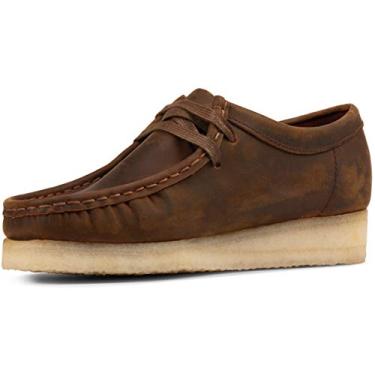 Imagem de Clarks Wallabee feminino Oxford, Cera de abelha 1, 34