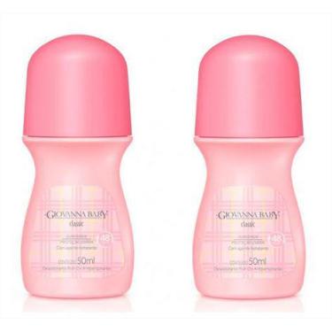 Imagem de Kit C/2 Desodorantes Roll On Giovanna Baby Classic 50ml